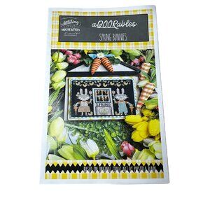 Spring Bunnies Cross Stitch Pattern aDOORables NEW Stitching With The Housewives
